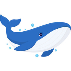 Obraz premium Humpback Whale Vector