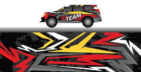 racing car wrap abstract car wrap design car decal background design