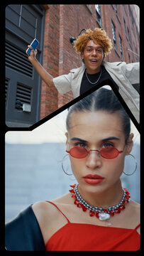 Vertical Split Screens 2 Frames 01