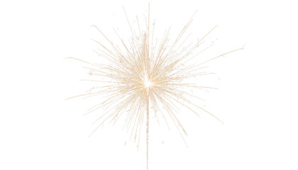 Obraz premium Shining gold splashes and sparks from center burst PNG
