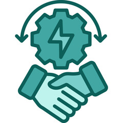 Conflict Resolution solid icon