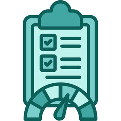 Performance Evaluation solid icon