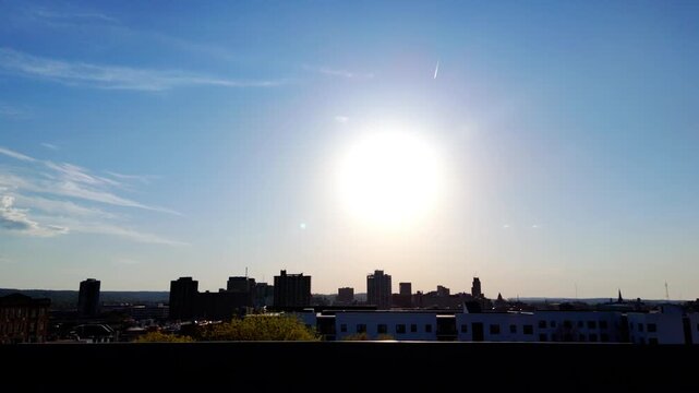 Stimulating Visual Intro to a Nearby City