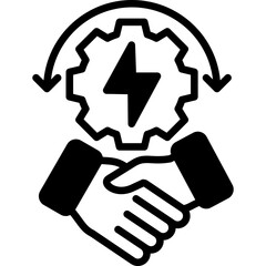 Conflict Resolution mixed icon