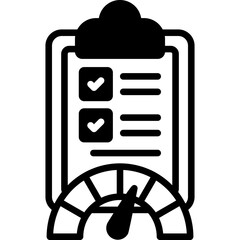 Performance Evaluation mixed icon