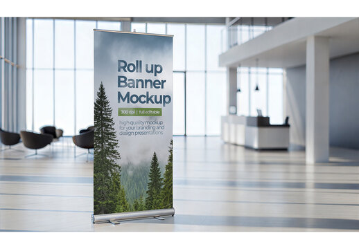 Rollup Banner Mockup