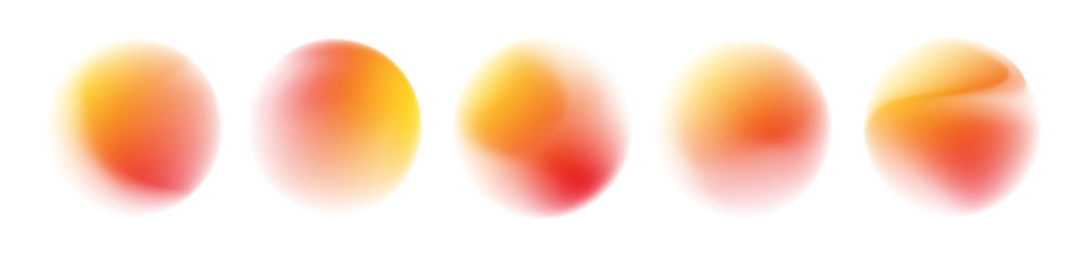 Floating neon blobs with smooth gradient and soft glow effects. Each organic form looks like a holographic gel. PNG perfect for modern digital compositions and futuristic artwork.