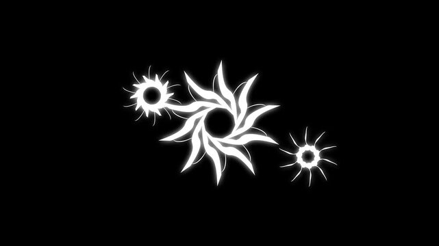 Shiny firework circle explosion, animated glowing ellipse burst lines, abstract celebration overlay, cinematic black screen background, premium quality seamless 4k video