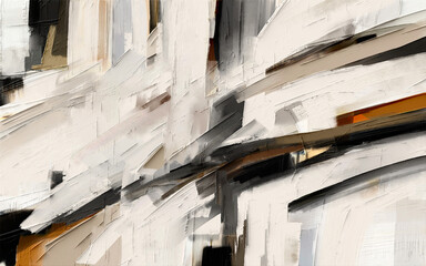 Obraz premium Abstract oil painting style, creative texture effects, modern artistic wall decor, mural design, artistic strokes, elegant home decoration, fine art prints, contemporary artwork, artistic expression