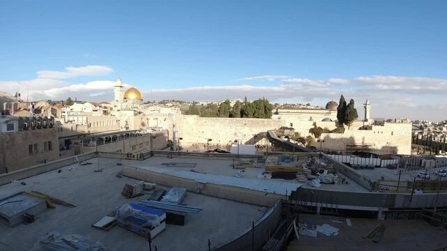 Aerial Drone Jerusalem Old City Dome View

Aerial drone time lapse view of Jerusalem Old City and Temple Mount 1.1.2026 Israel
