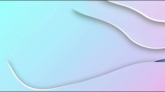 Abstract wavy lines layered on a gradient background viewed from a straight-on perspective