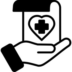 Health Insurance mixed icon