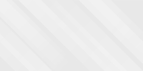 Obraz premium White abstract background with line pattern, banner design. Vector 16:9