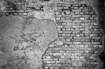 壁・レンガ壁・赤レンガ 