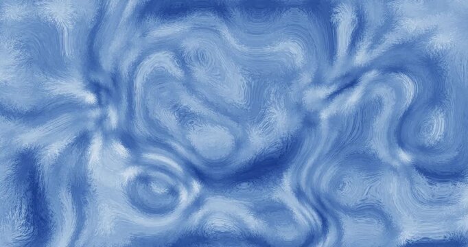 The abstract liquid background continuously flows to form mesmerizing patterns. Its cyclical movement creates a sense of depth and fluid energy.