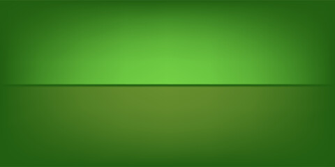 Obraz premium Abstract gradient podium background. Empty green 3D studio background. Clean scene for product presentation mockup template. eps 10