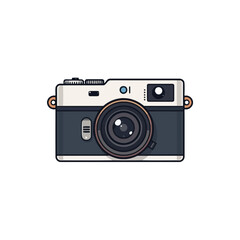 Fototapeta premium Cute Camera Design Very Cool