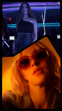Vertical Split Screens - 2 Frames 01
