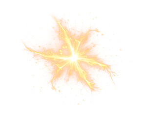 Orange Flower Power electric light effect © THiRWN