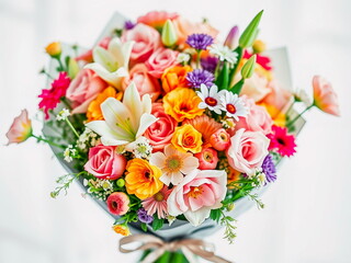 気持ちを表す花束