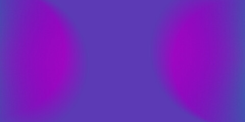 Obraz premium Slightly grainy blurred pink and purple abstract gradient background. Soft stage spotlight effect. Texture for web page, poster, cover, banner, wallpaper, brochure, cover design.