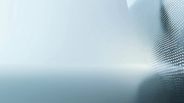 Minimal ice blue halftone wave background with clean text copy space