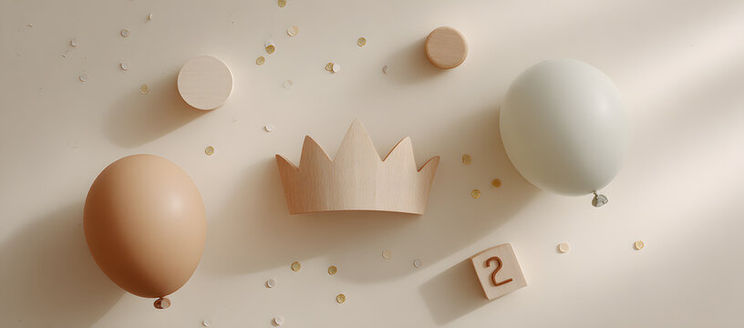 Decorative background in beige colour for celebration 