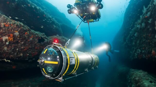 Deep Sea Exploration with Remote Operated Vehicle and Underwater Submersible