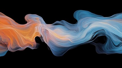 A digital flood of data streams representing global information exchange.