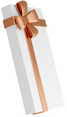 Fototapeta premium 3Dイラスト_プレゼント_金色