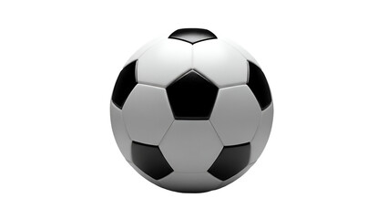 Fototapeta premium Soccer ball on transparent background