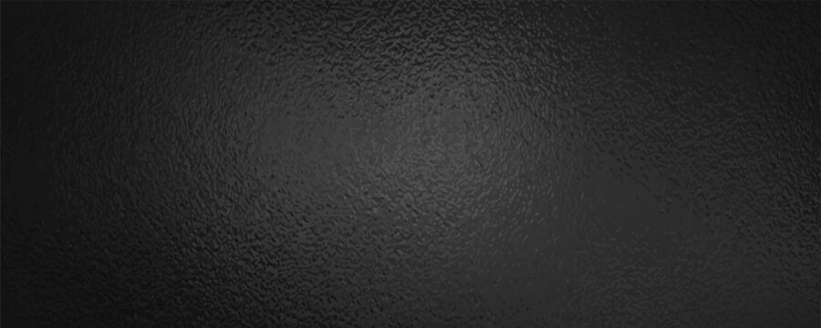 Dark black foil glass texture background. Abstract gradient, bright light reflections, and a shiny, rough textured surface. Premium and elegant glass effect background