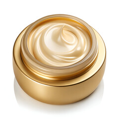 Luxury Cosmetic Cream Jar Gold Lid