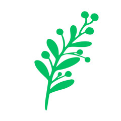 Naklejka premium branch of a tree