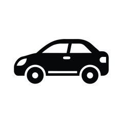 Fototapeta premium Ride Share Car Icon