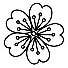 flower vector illustration