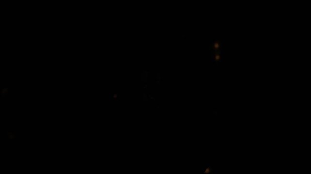 Cinematic 1000fps slow motion of a granite stone surviving a transition from blue to orange fire. Different phases of ignition sweep left to right between mirrors. Concept: stress resistance grit