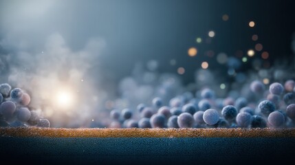 Medium shot focusing on a catalytic waste cover layer interacting with vehicle emissions illustrating advanced chemical breakdown of airborne pollutants.