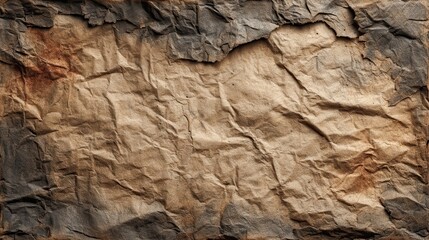 Fototapeta premium Textures of weathered paper in earthy tones layered together showing different colors and patterns for background design or craft projects for various uses
