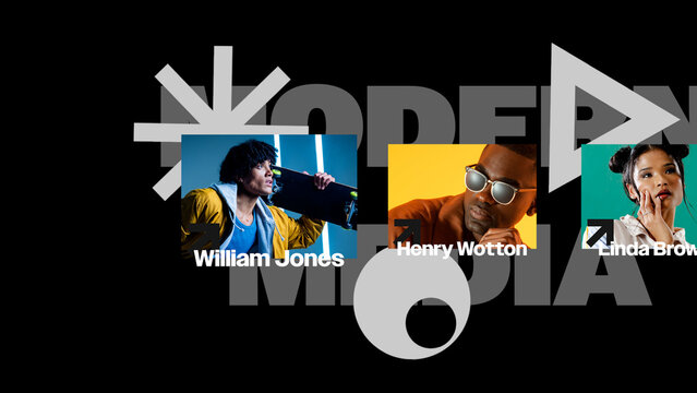 Modern Media Parallax Slideshow