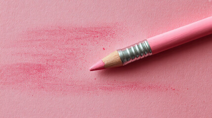 Soft pink crayon background, pastel dust texture, closeup art surface, clean design minimal style, creative drawing concept