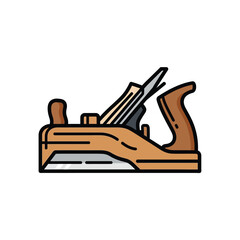 Simple illustration of a brown mortar and pestle, a tool used for grinding and crushing ingredients