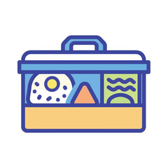 Simple illustration of a brown mortar and pestle, a tool used for grinding and crushing ingredients