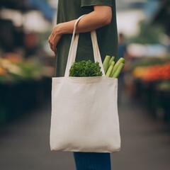 Healthy shopping action local market lifestyle content urban environment close-up view sustainable choices