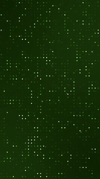 green abstract background. digital otion graphic, wallpaper or a screensaver, minimalist vertical backdrops animation