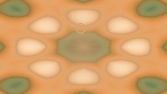 Exploring a Soft Abstract Pattern in Warm Tones