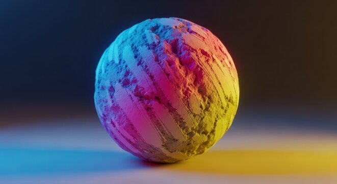 A dynamic, abstract representation of potential, featuring rough, unpolished texture symbolizing an initial stage of development and form, potential, raw, concept