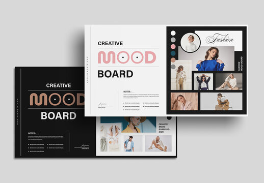 Creative Mood Board Presentation Template
