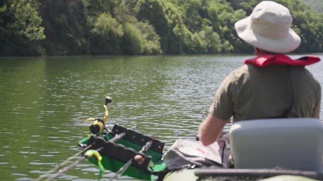 P&ecirc;che dans l'eau