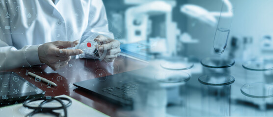 Lab analysis of samples.